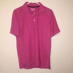 Mens Croft & Barrow Polo Pink Size S